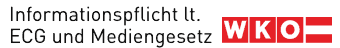 Informationspflicht laut ECG und Mediengesetz - WKO